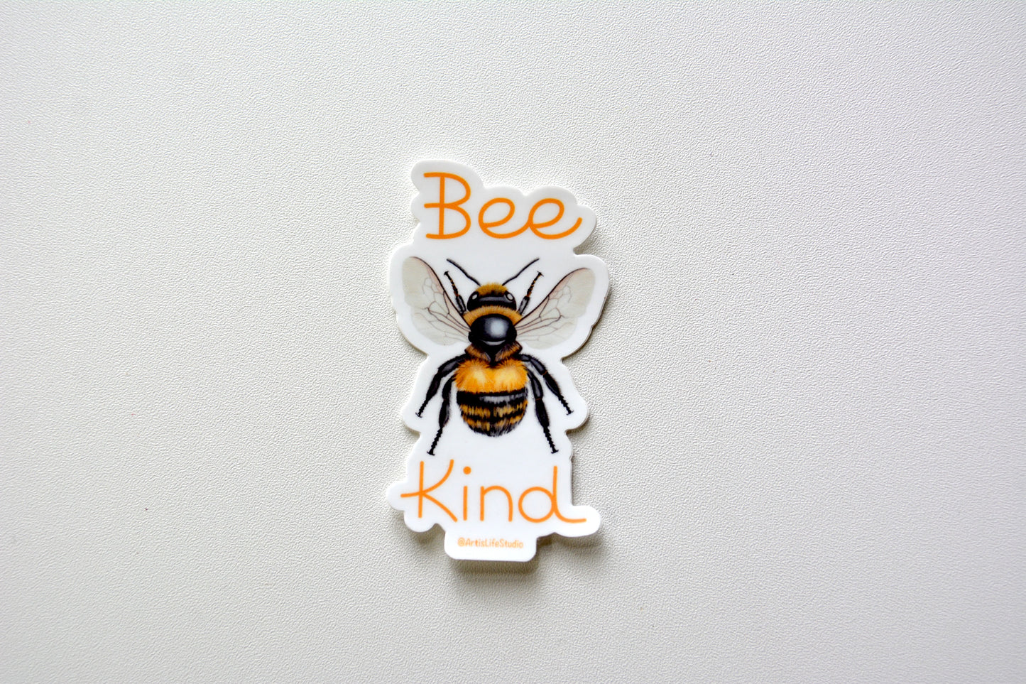Bee Kind Waterproof Vinyl Sticker