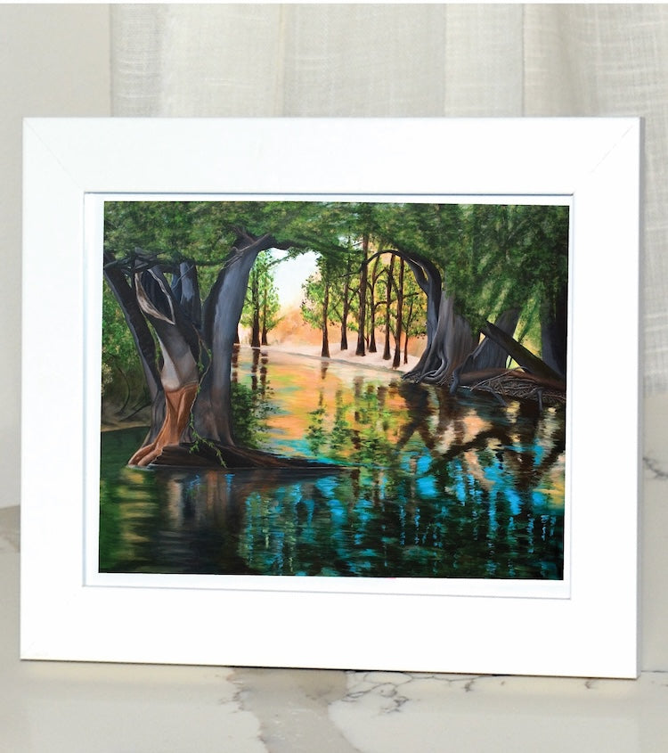 Around the Bend Framed Art Print