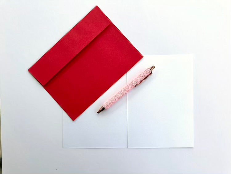 Some Bunny Loves You Valentines Day Greeting Card with Red Envelope