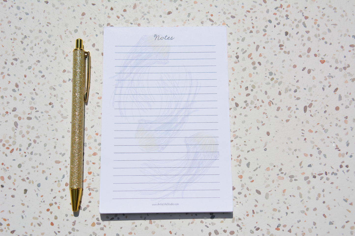 Jellyfish Lined Notepad