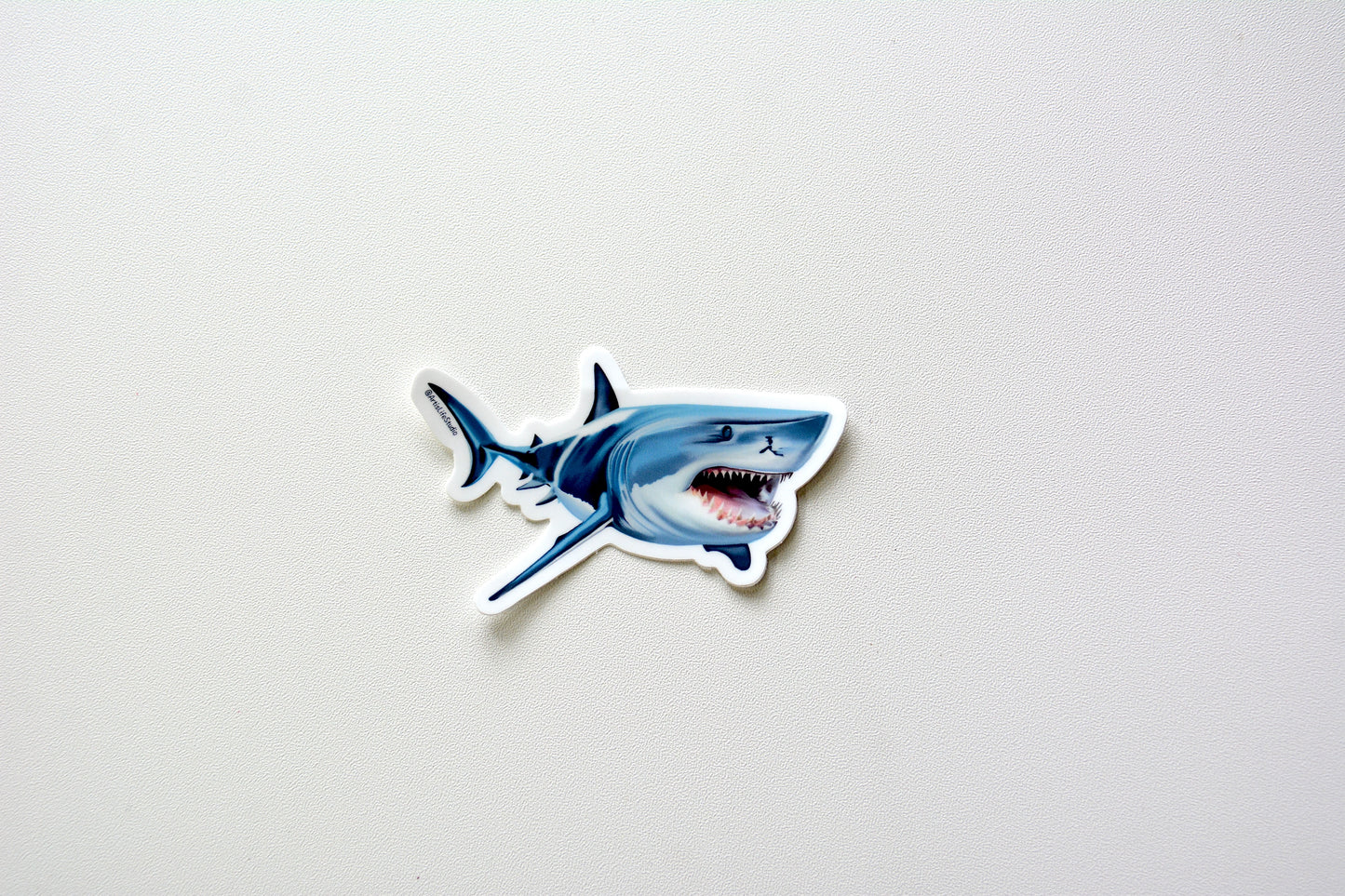 Shark Attack Waterproof Vinyl Sticker