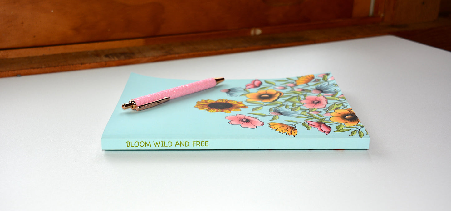 Summer Wildflower Softcover Layflat Journal