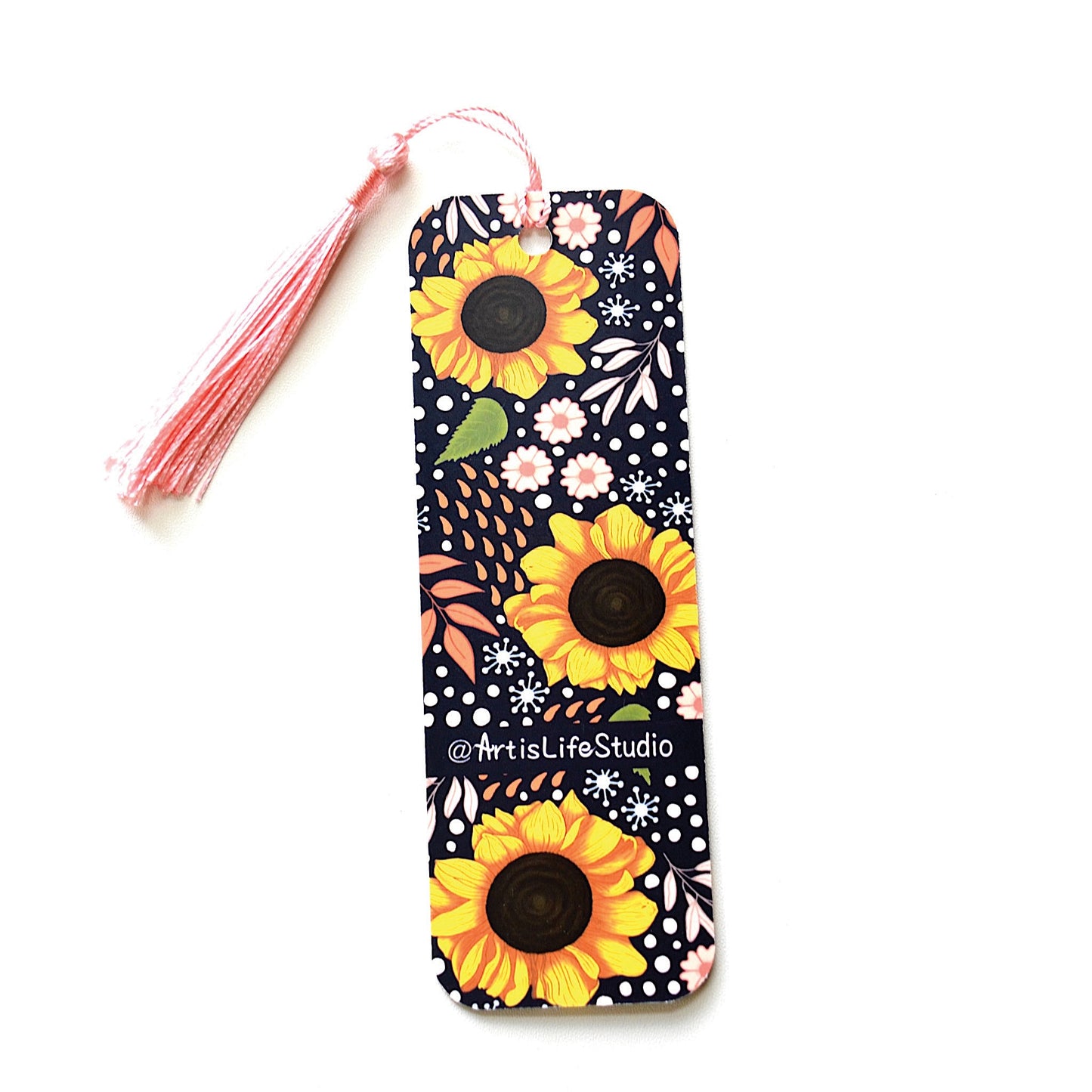 Sunflower Pattern Bookmark