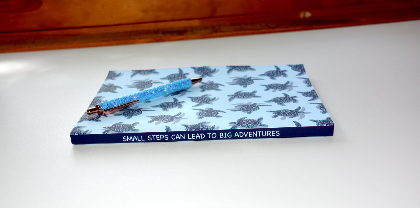 Turtle Pattern Softcover Layflat Journal