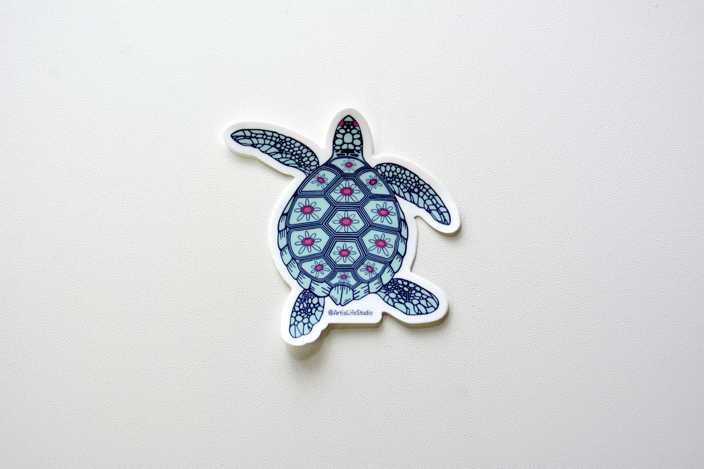 Turtle Waterproof Vinyl Sticker