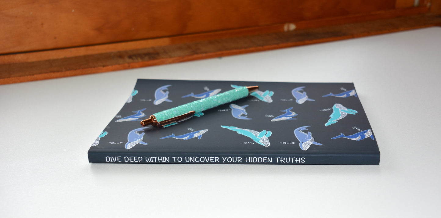 Whale Done Softcover Layflat Journal