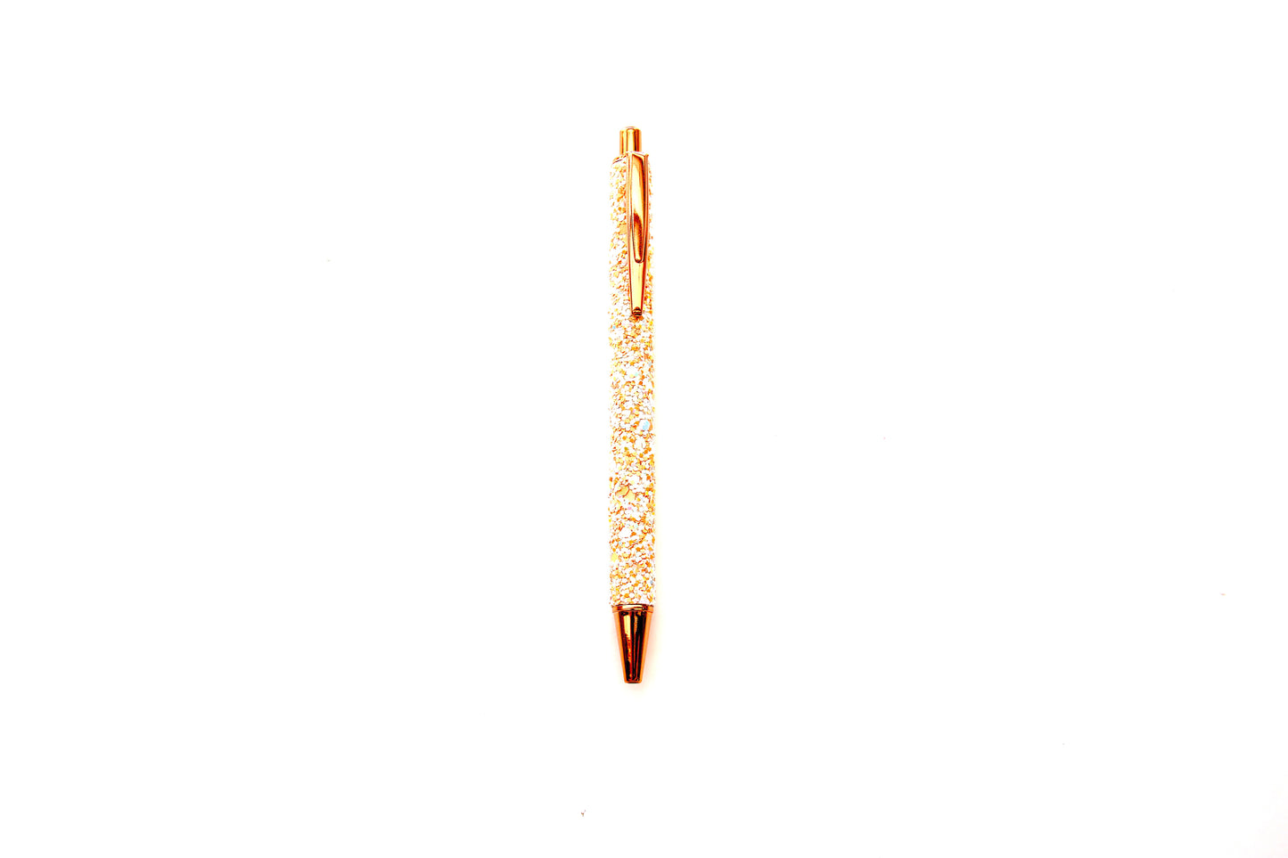 White Gold Glitter Pen