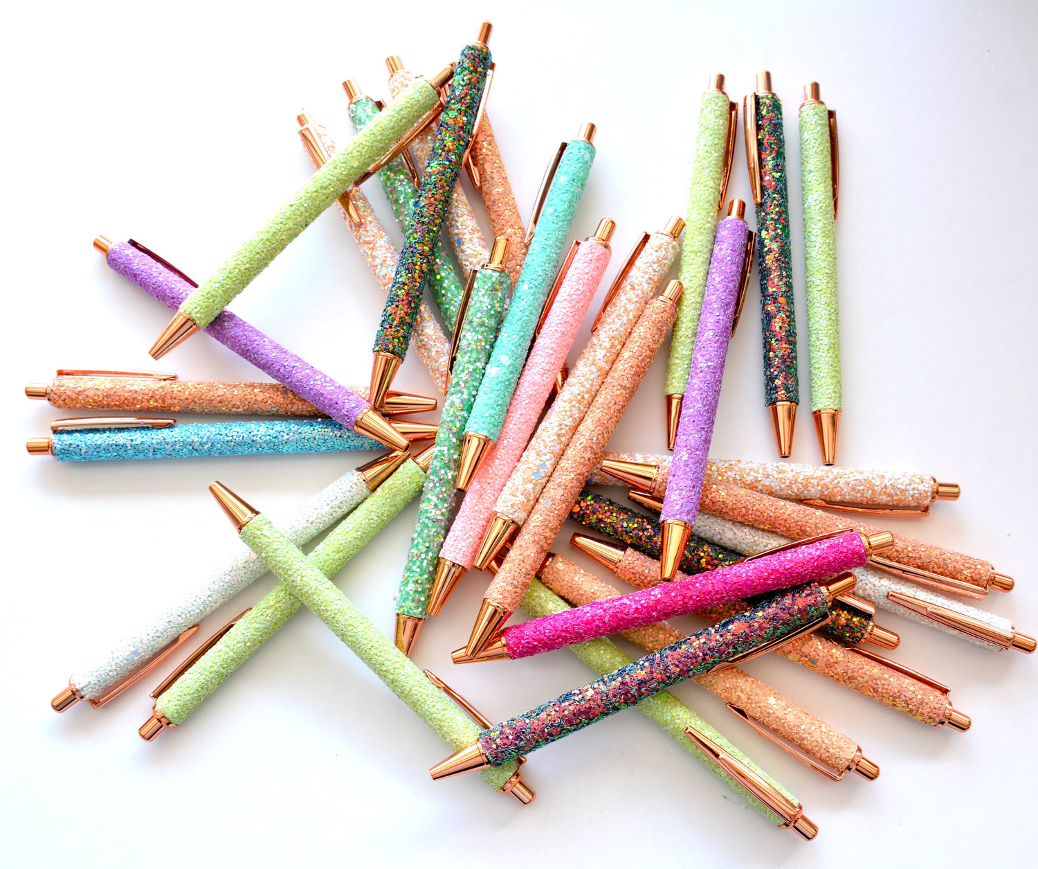 Glitter Pen, Sparkly, Sequined Retractable Ballpoint Pens