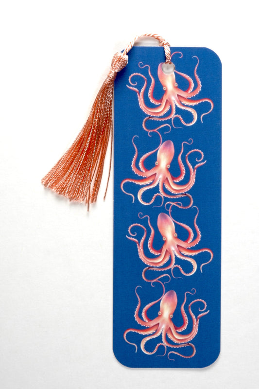 Octopus Bookmark with Tassel