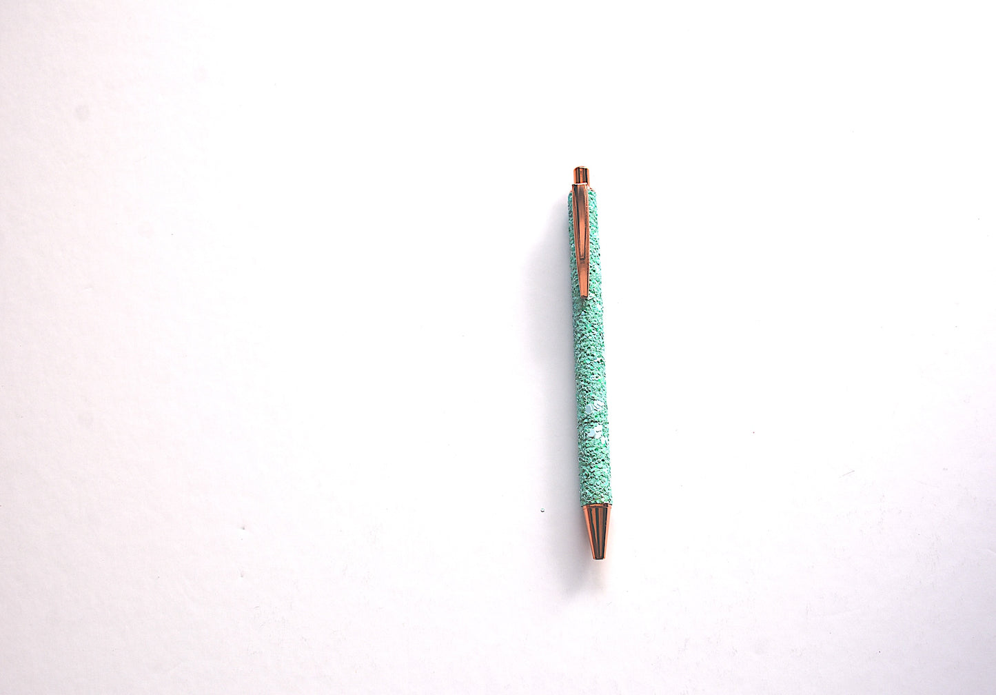 Aqua Glitter Pen, Sequined Sparkly Glitter Ball Point Retractable Refillable Pen