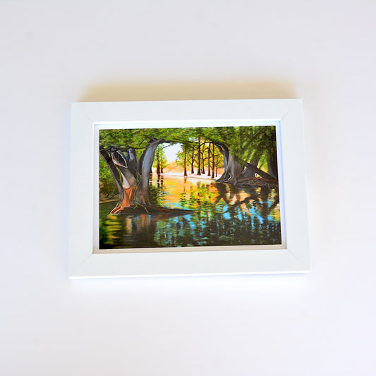 Around the Bend Framed Art Print