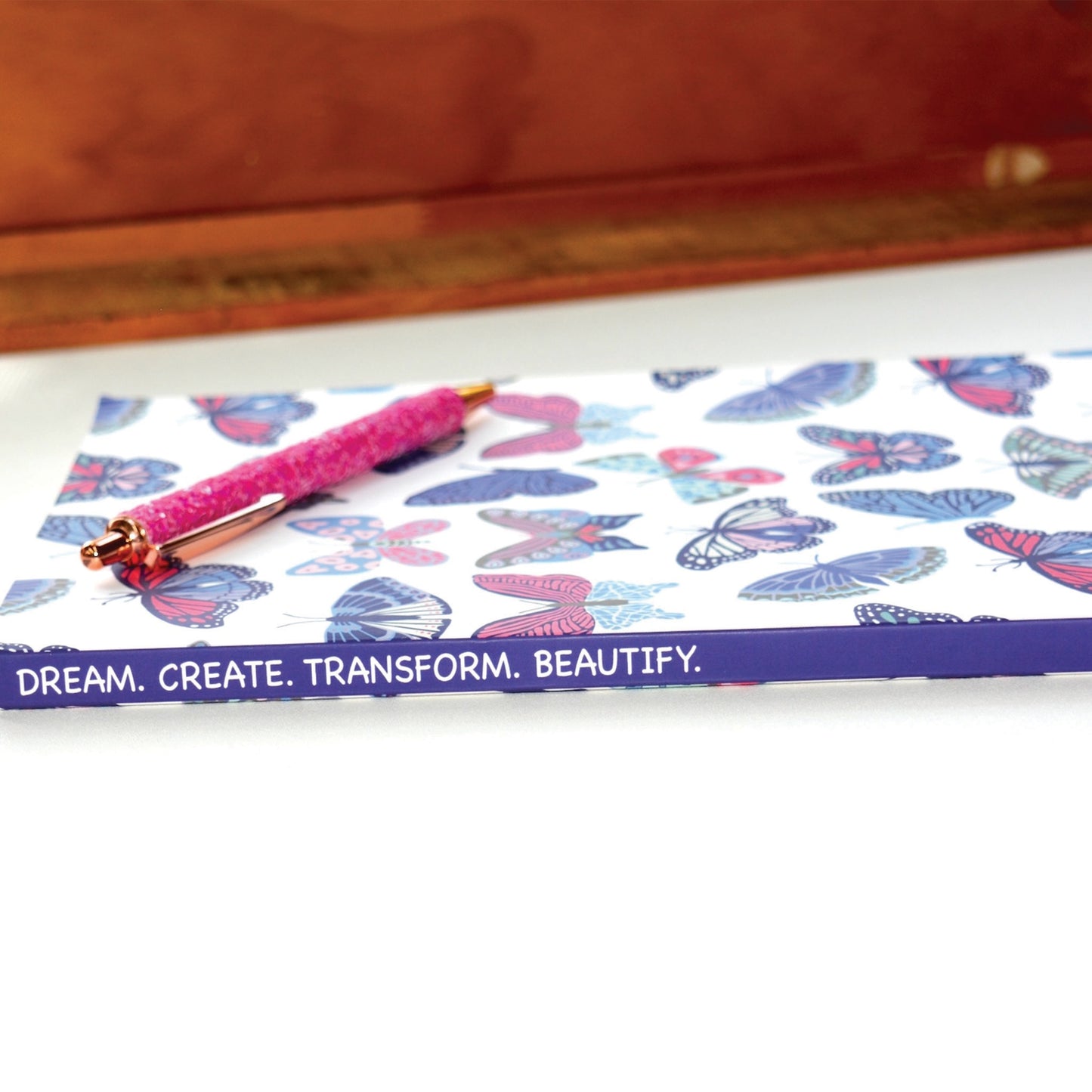 Butterfly Pattern Layflat Journal