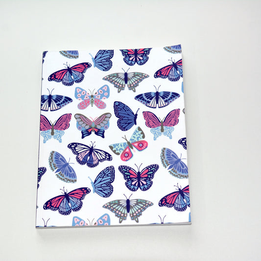 Butterfly Pattern Layflat Journal