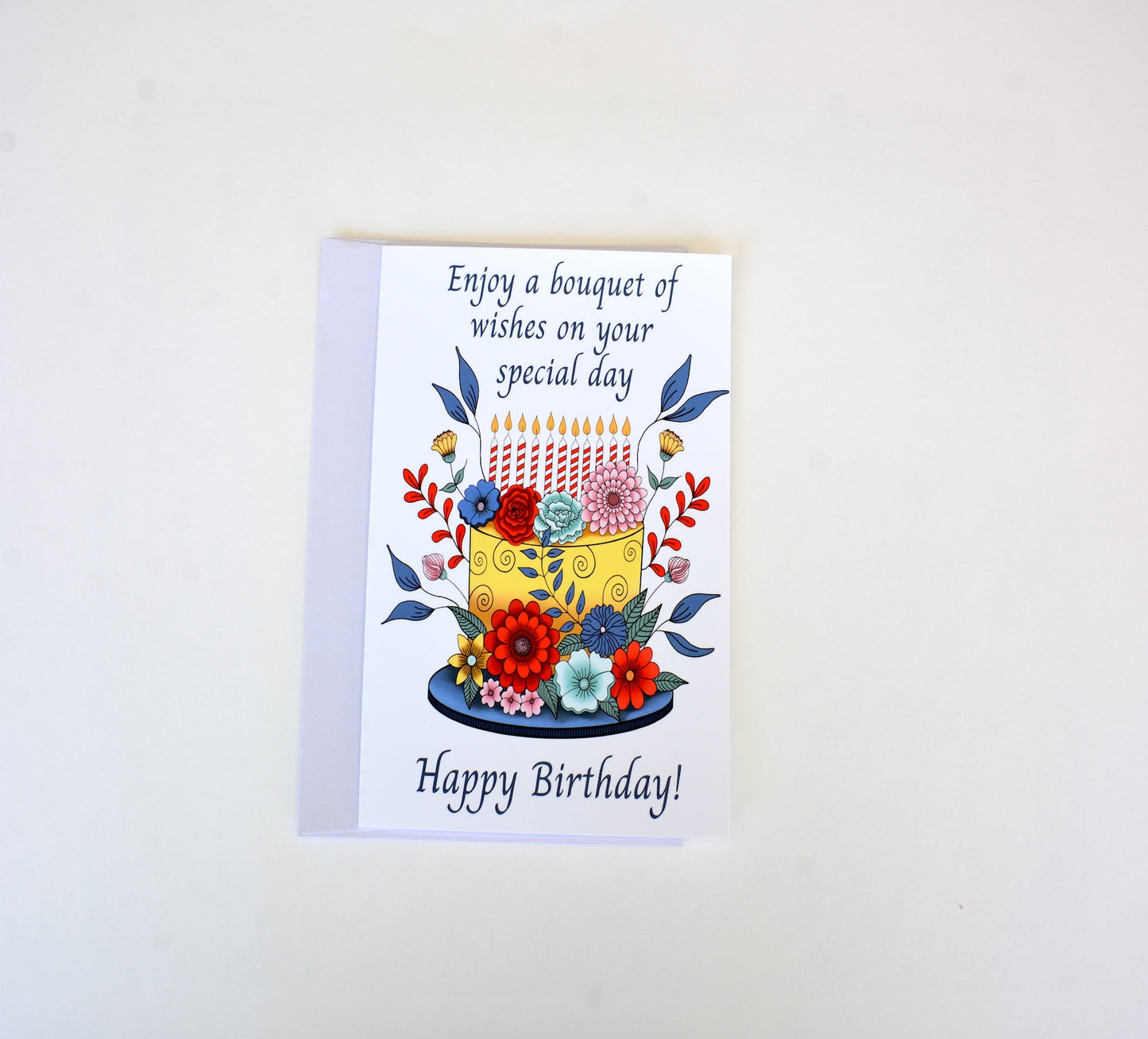 Floral Birthday Cake
