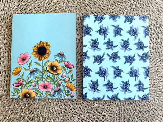 Undated Planner Softcover with Monthly and Weekly Layouts,  Layflat Design