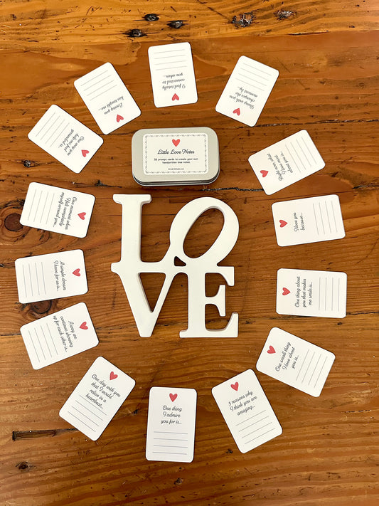 Little Love Note Fill-In Prompt Cards