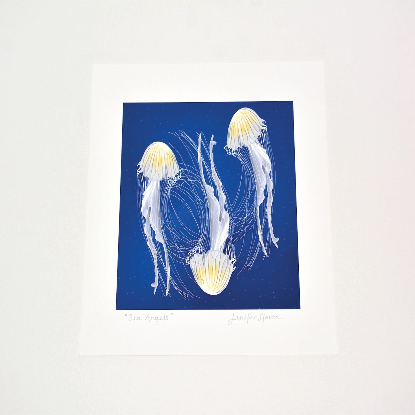 Jellyfish Art Print, Unframed