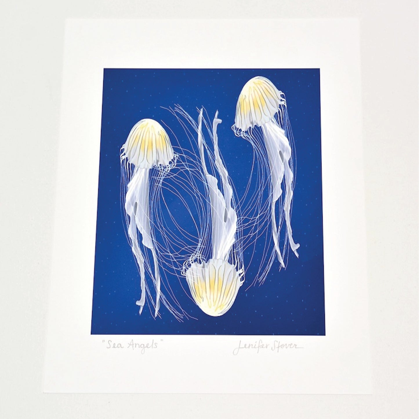 Jellyfish Art Print, Unframed