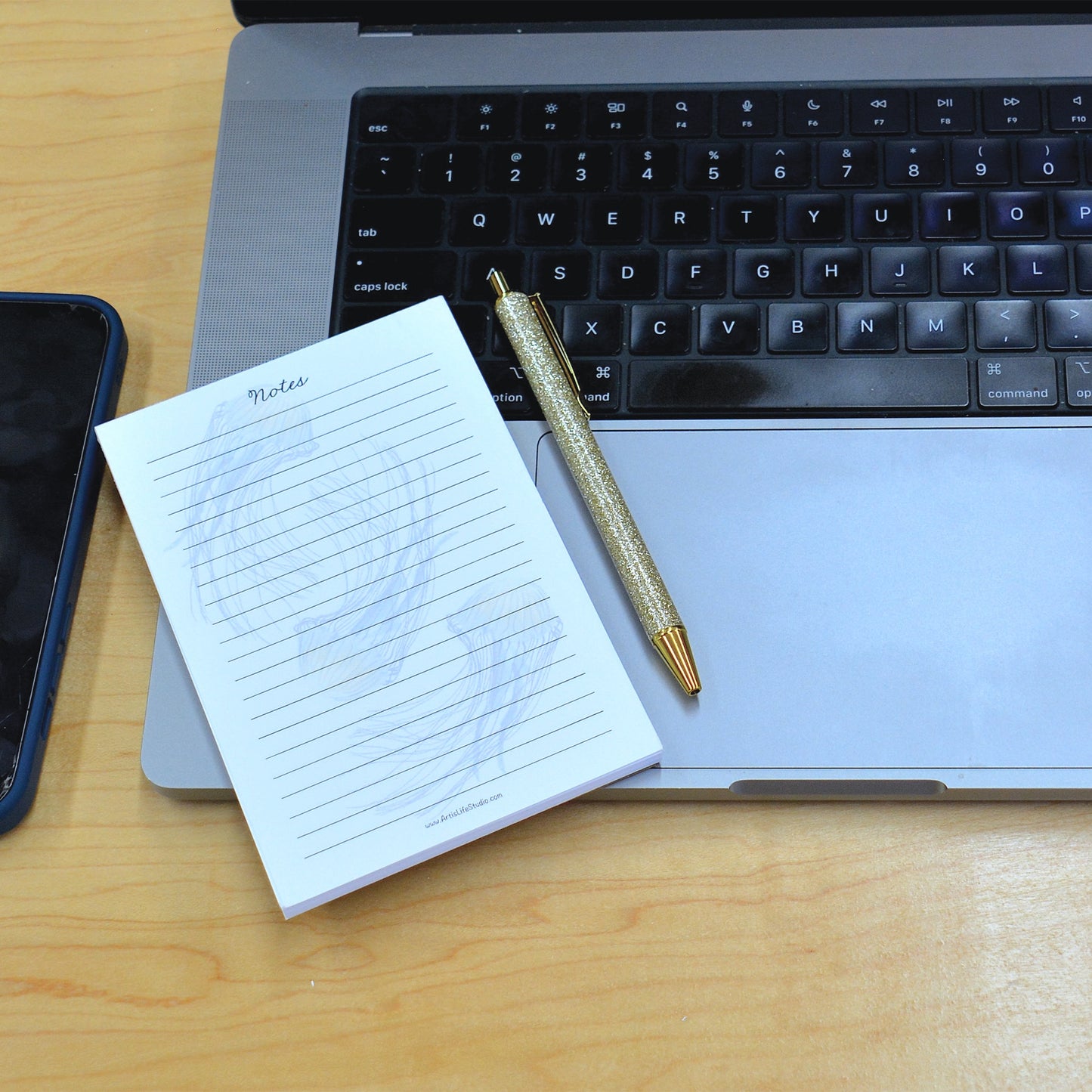 Jellyfish Lined Notepad