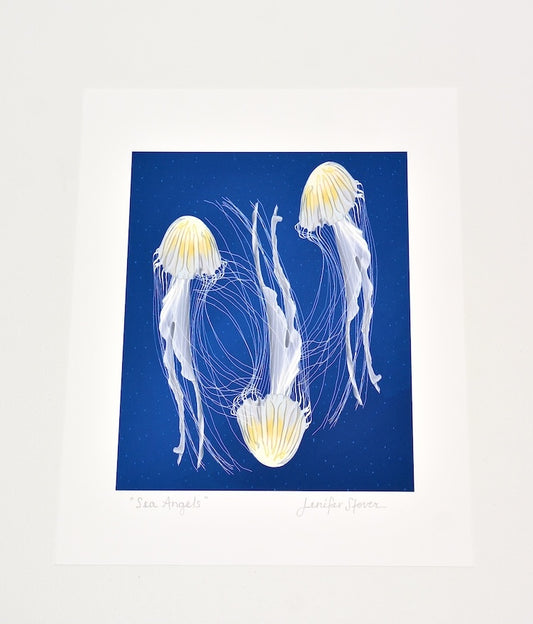 Jellyfish Art Print, Unframed