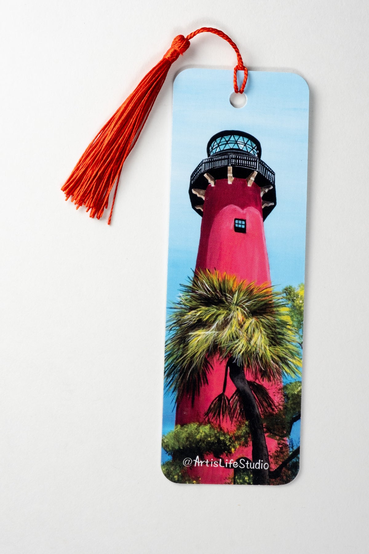 Jupiter Lighthouse Bookmark with Tassel