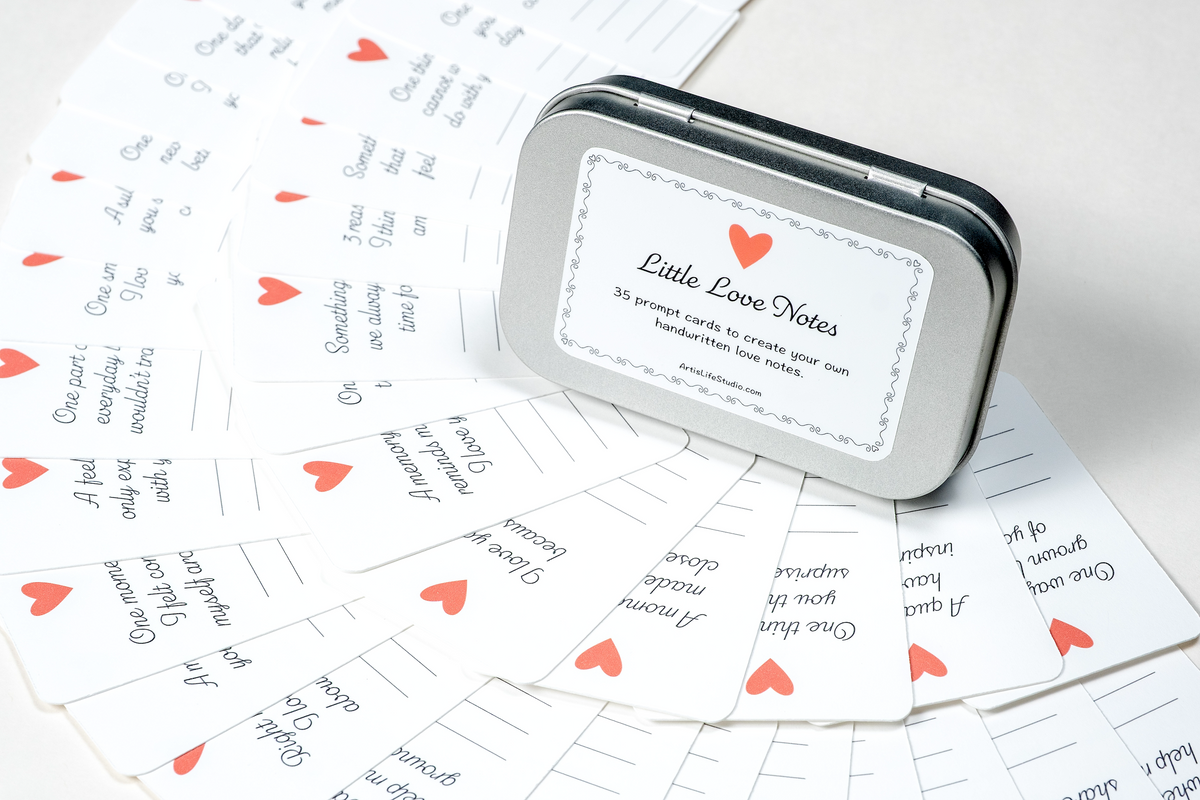 Little Love Note Fill-In Prompt Cards