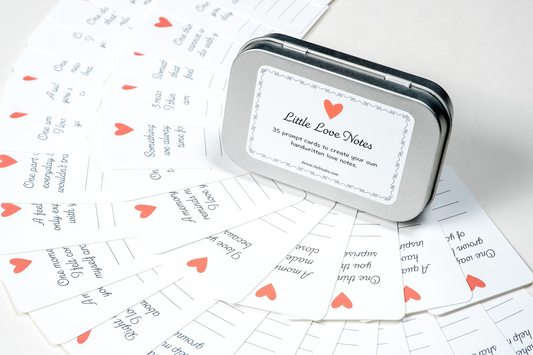 Little Love Note Fill-In Prompt Cards