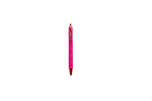 Magenta Glitter Pen