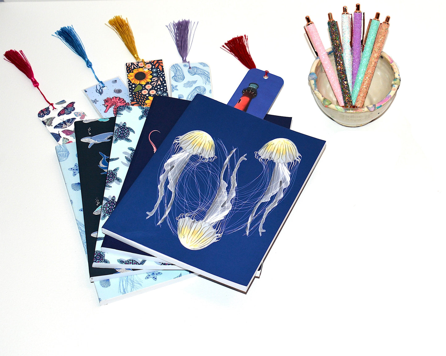 Mix & Match Journal Bookmark and Pen Gift Set