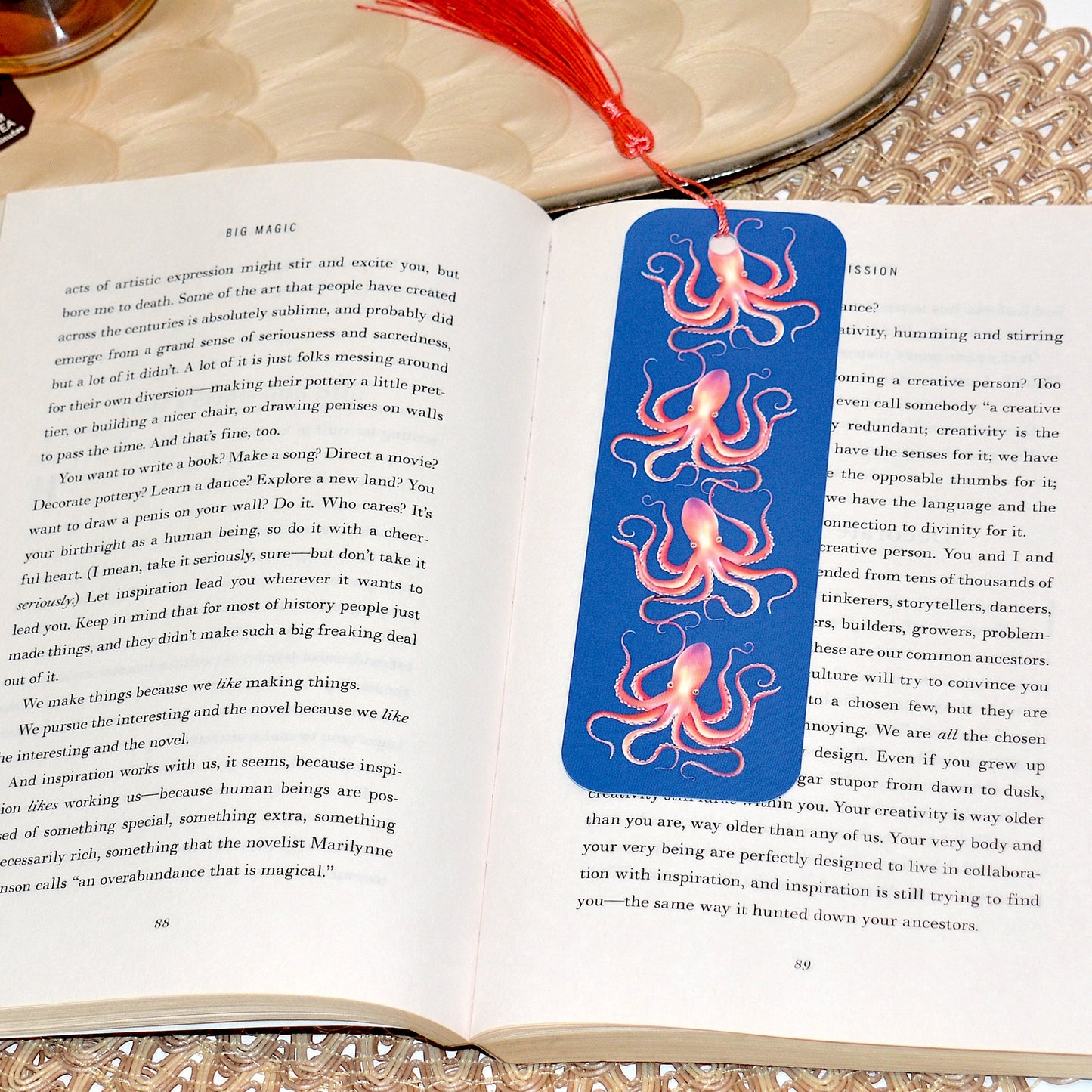 Octopus Bookmark