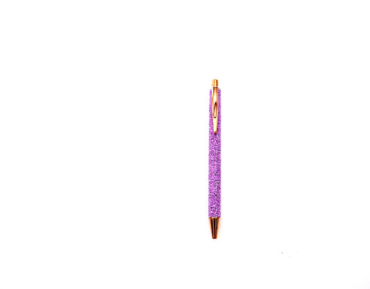 Purple Glitter Pen