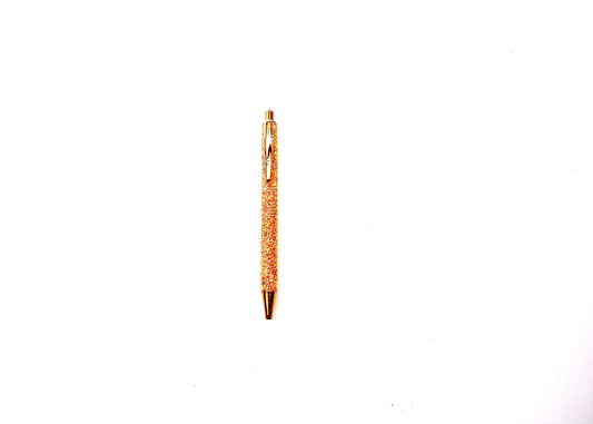 Rose Gold Glitter Pen