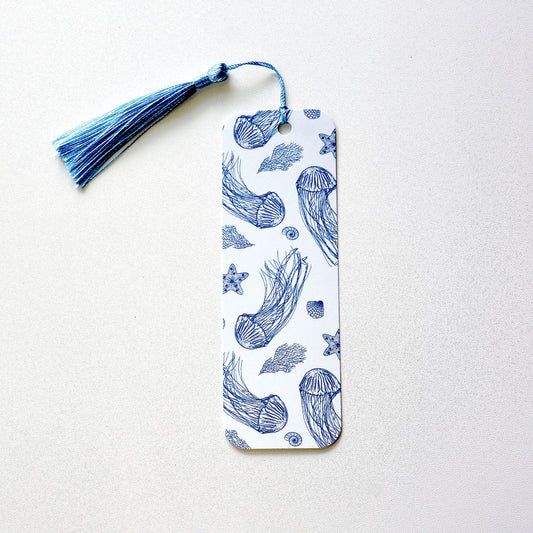 Sea Life Pattern Bookmark