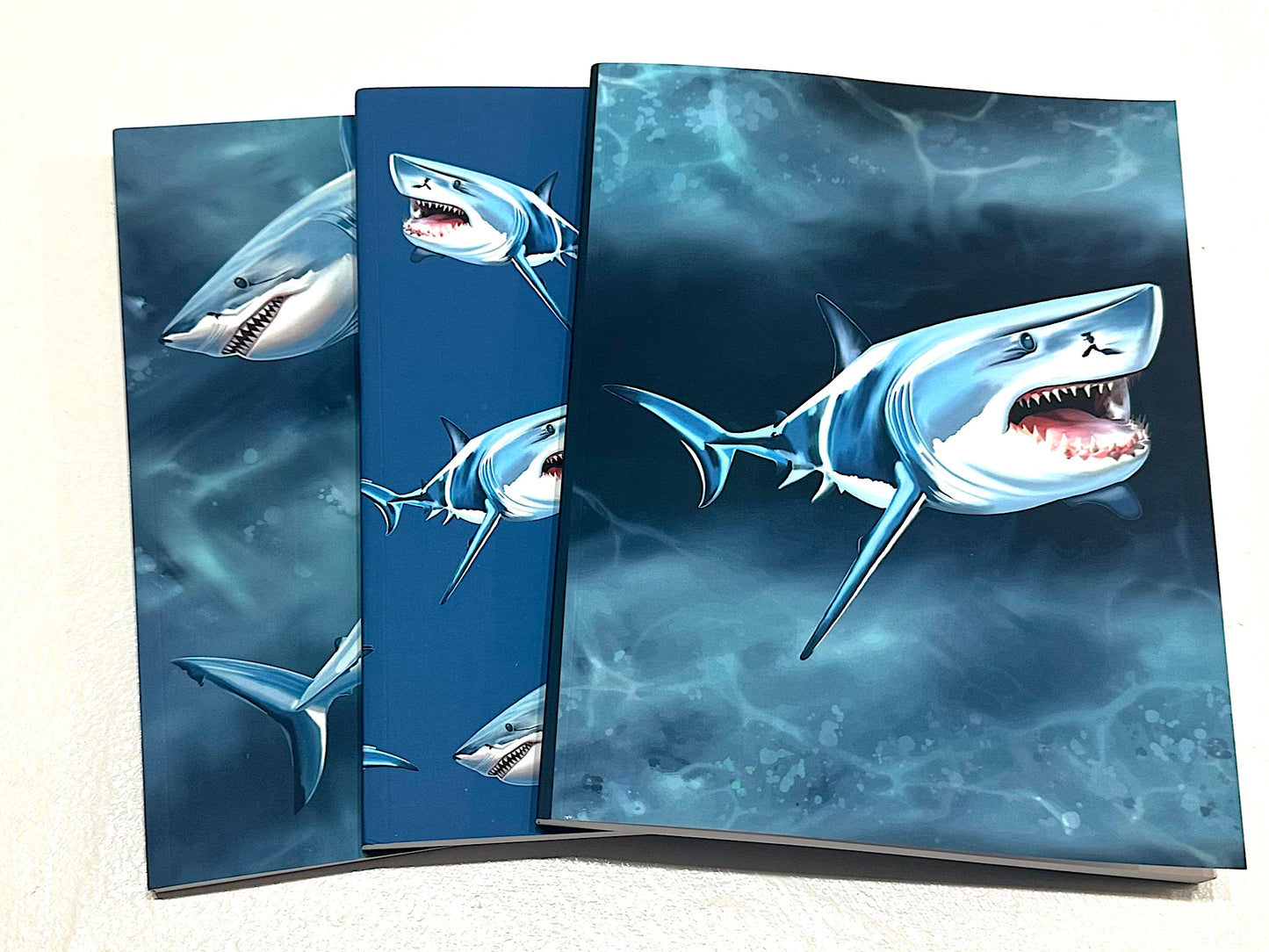Shark Design Layflat Journals