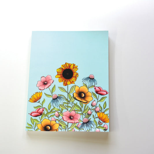 Summer Wildflowers Undated Planner