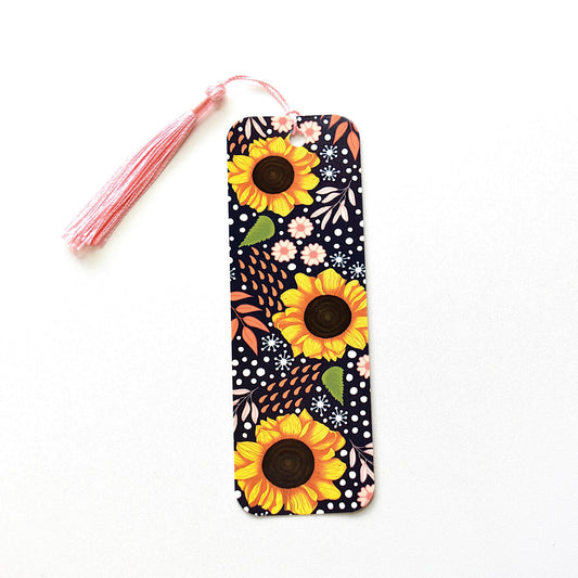 Sunflower Pattern Bookmark