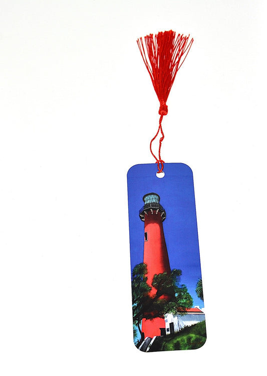 Jupiter Lighthouse Bookmarks with Tassel