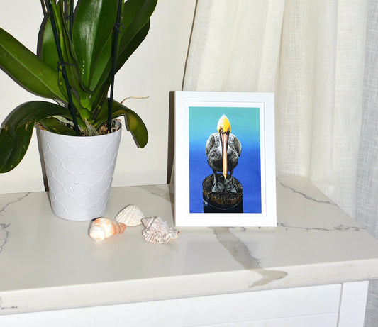 Pelican Framed Art Print